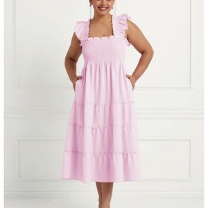 BNWT Hill House pink gingham Ellie Nap Dress sz M